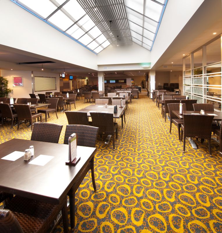 Cafe Lights Installation