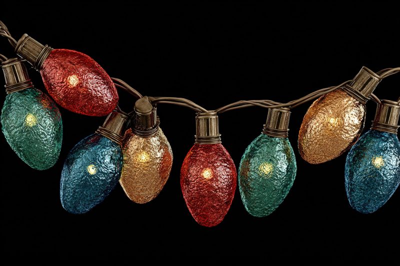 Christmas Lights Hanging in Alpharetta, GA
