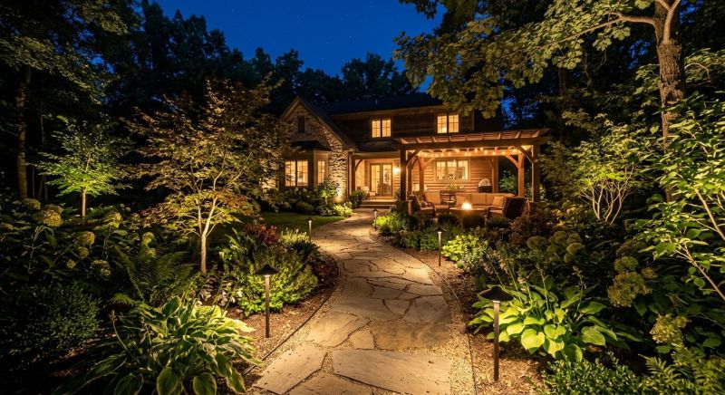 Garden Lighting Installation in Denver County, CO
