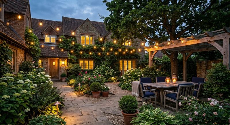 Patio Lights Installation in Overland Park, KS