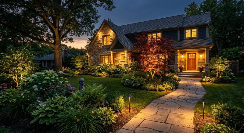 Pond Lighting Installation in Pasadena, CA