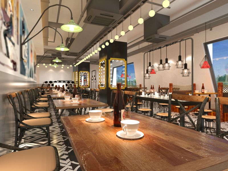 Products For Cafe Lights Installations in use