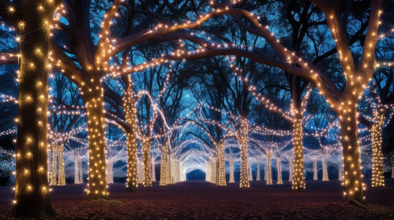 Seasonal Lights Installation in Alpharetta, GA