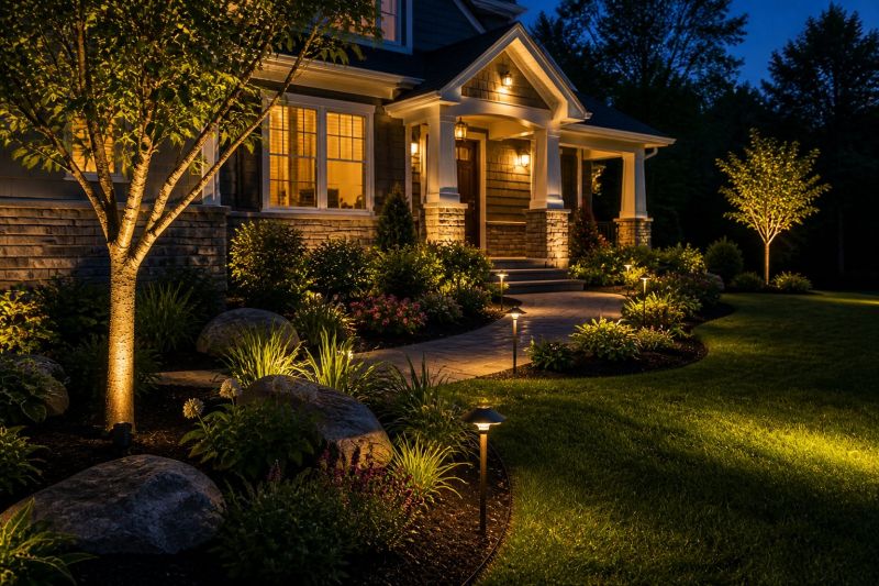 Terrace Lighting Installation in Pasadena, CA