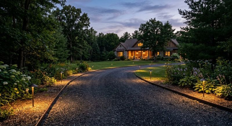 Driveway Lighting Installation in Denver, CO
